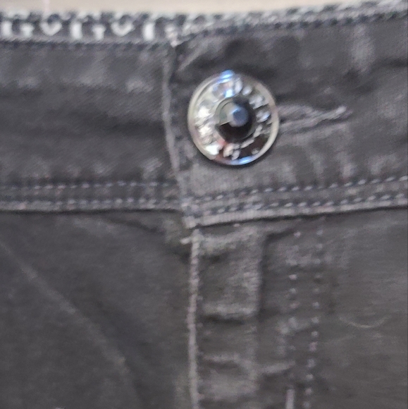 SOLD Black Guess Jeans medium Rise Sarah Fit size 29 - Picture 7 of 7